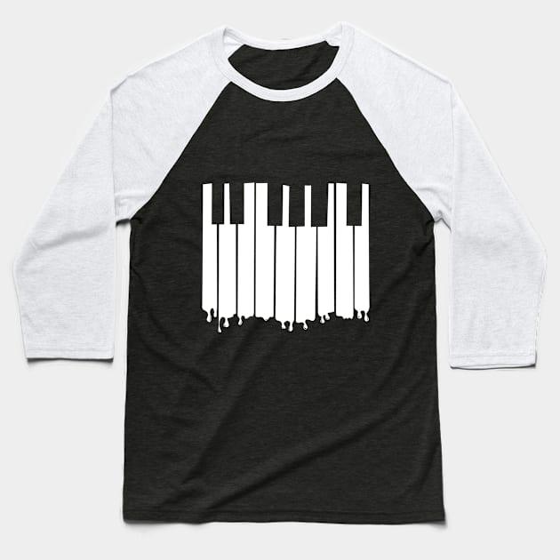 Dripping Keys Baseball T-Shirt by locartindia